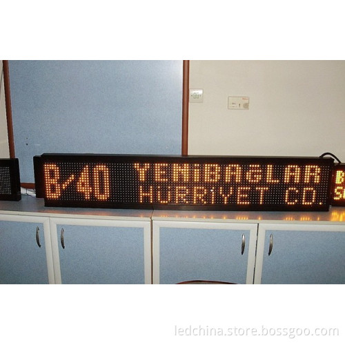 Taxi Top LED Moving Message Display